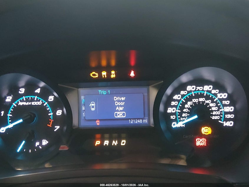 FORD UTILITY POLICE INTERCEPTOR 2013 VIN 1FM5K8AR6DGA51474