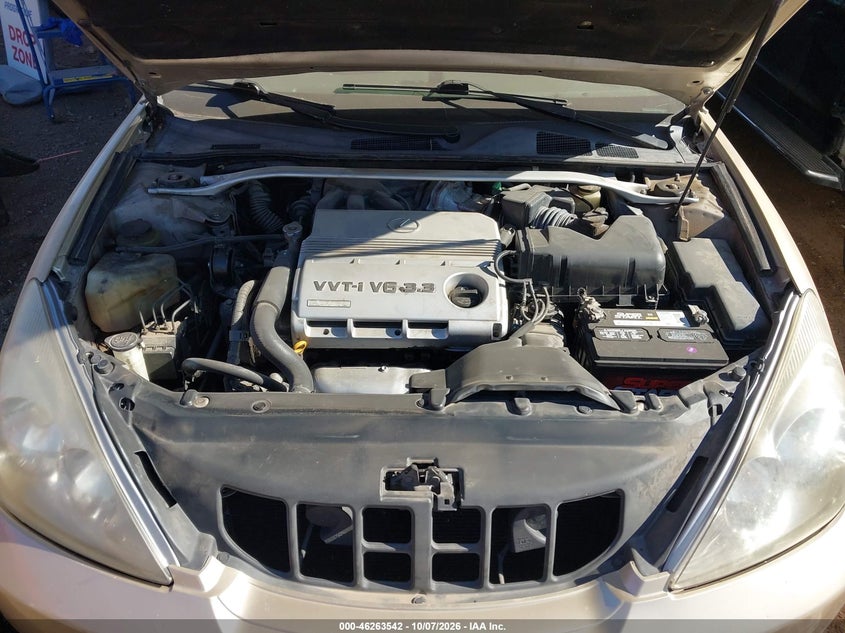 LEXUS ES 330 2004 VIN JTHBA30GX45010482