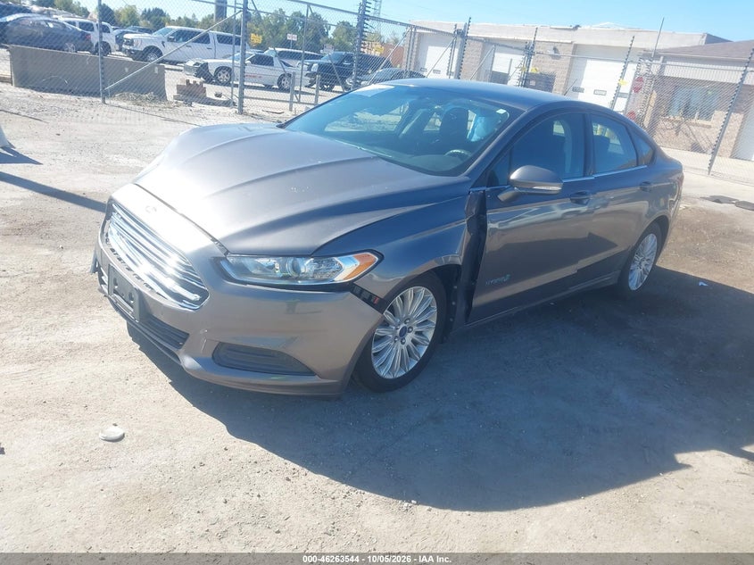 Vin: 3fa6p0lu2dr299460, lot: 46763613, ford fusion hybrid se 20132