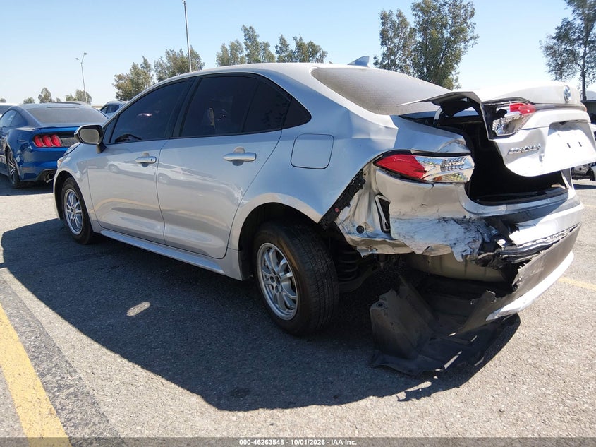 Vin: jtdeamde5nj038972, lot: 46763617, toyota corolla hybrid le 20223