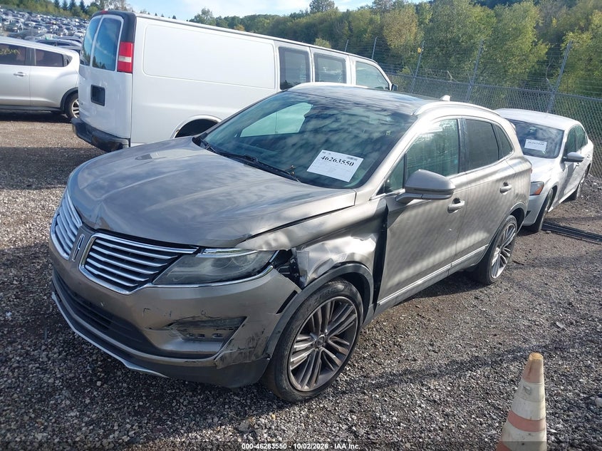 LINCOLN MKC 2016 VIN 5LMTJ3DH5GUJ23610