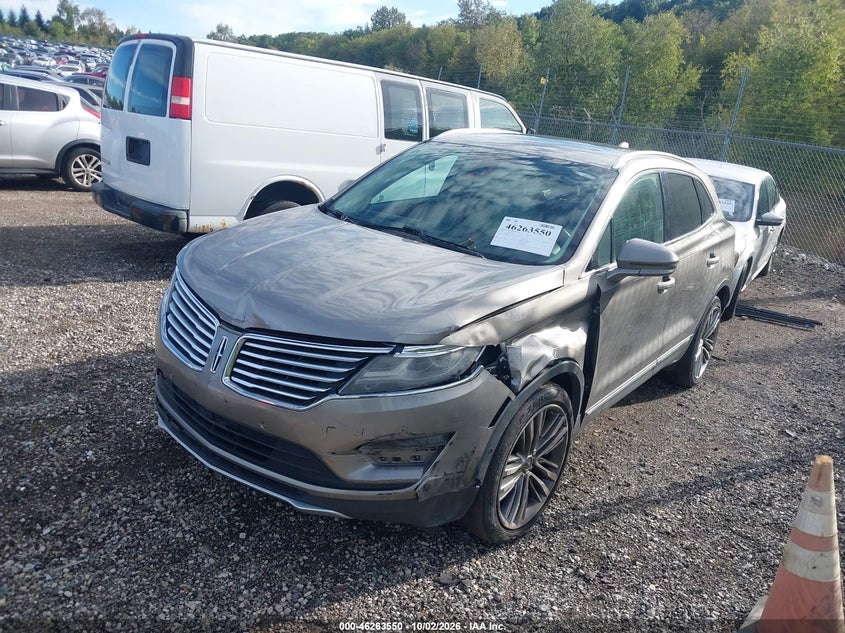 LINCOLN MKC 2016 VIN 5LMTJ3DH5GUJ23610