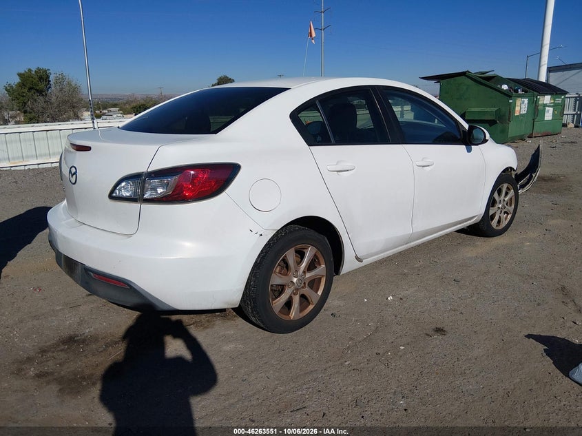 Vin: jm1bl1sf1a1225711, lot: 46763620, mazda mazda3 i touring 20104