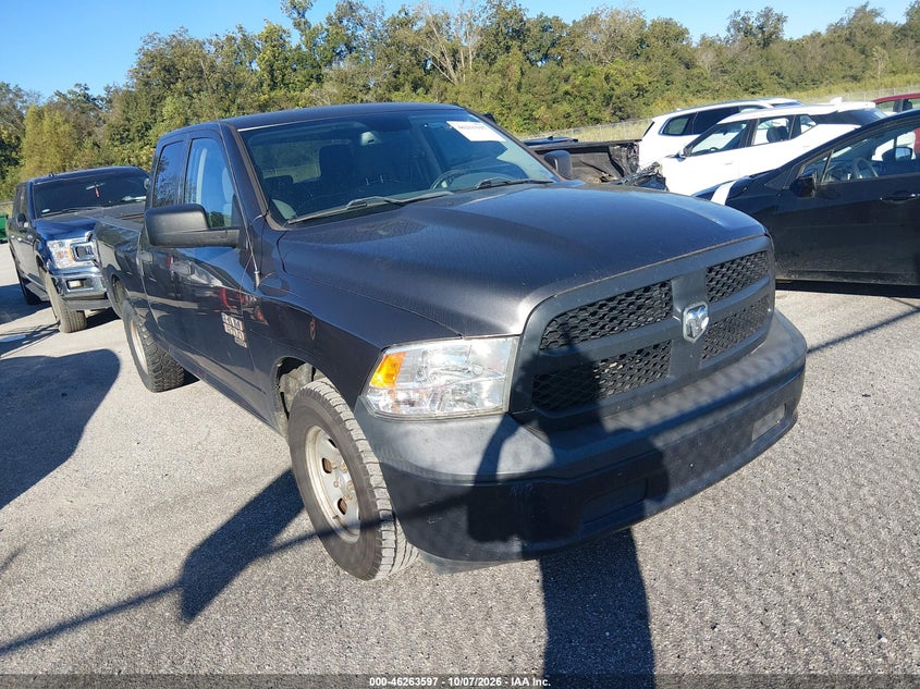 Vin: 1c6rr6fg8ks677378, lot: 46763666, ram 1500 classic tradesman  4x2 6'4 box 20191
