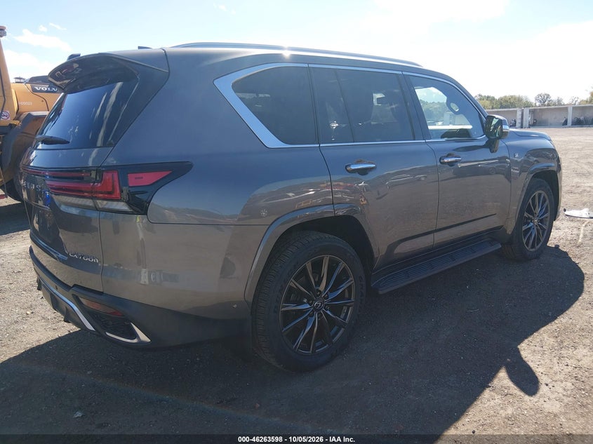 Vin: jtjmd7cx2t4014998, lot: 46763667, lexus lx 700h f sport handling 20264