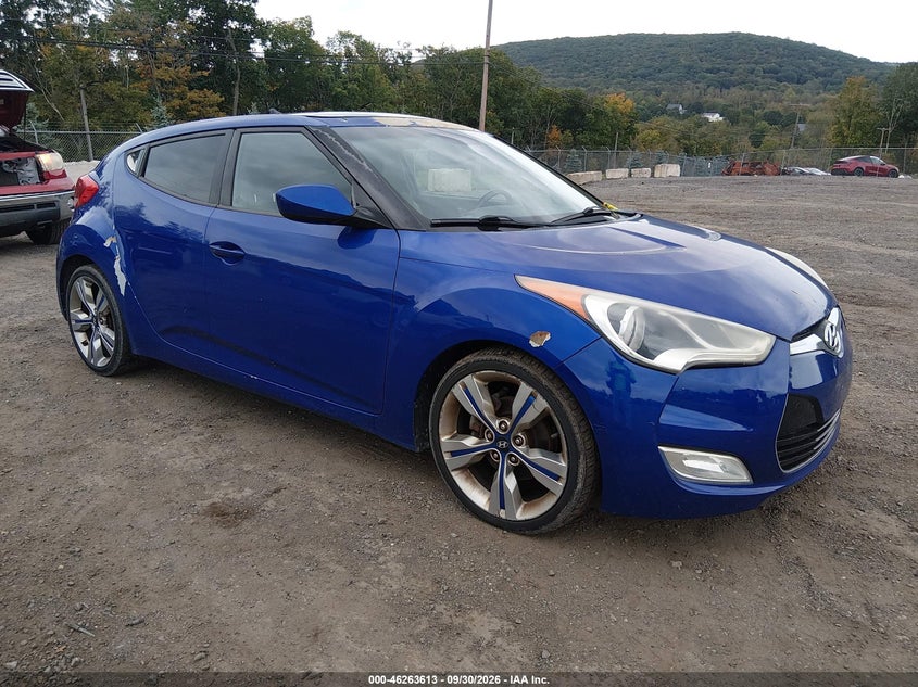 HYUNDAI VELOSTER 2012 VIN KMHTC6ADXCU032407