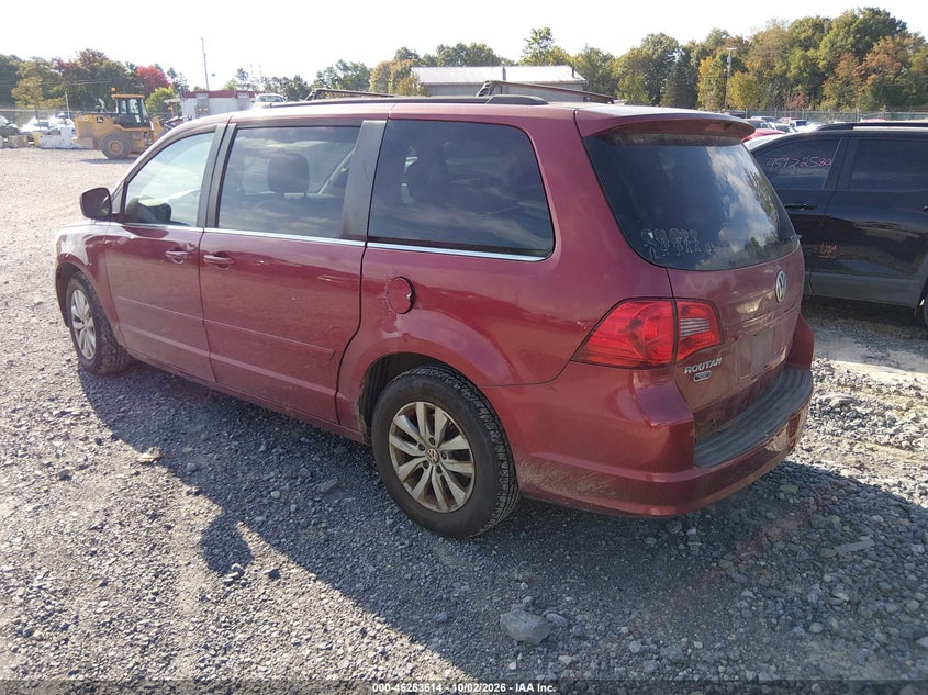 Vin: 2c4rvabg8cr390591, lot: 46763683, volkswagen routan se 20123