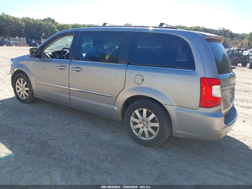 Vin: 2c4rc1bg9er195088, lot: 46763712, chrysler town & country touring 20143