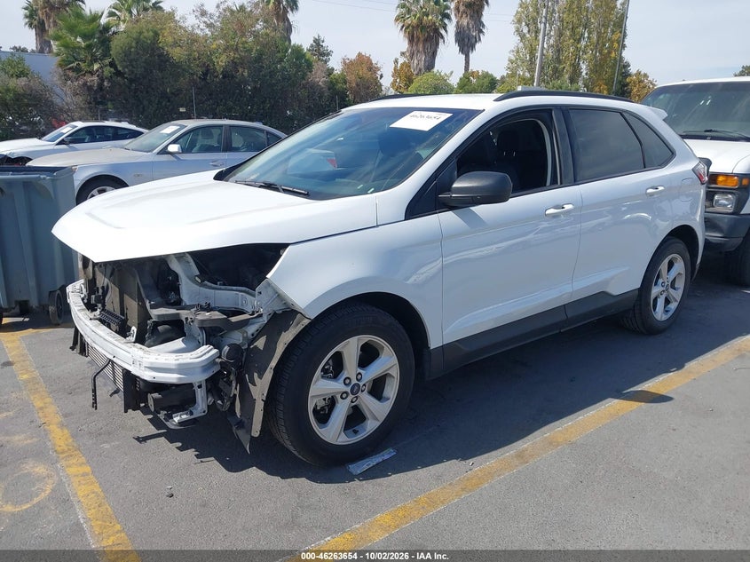 Vin: 2fmpk3g96lba36756, lot: 46763723, ford edge se 20202