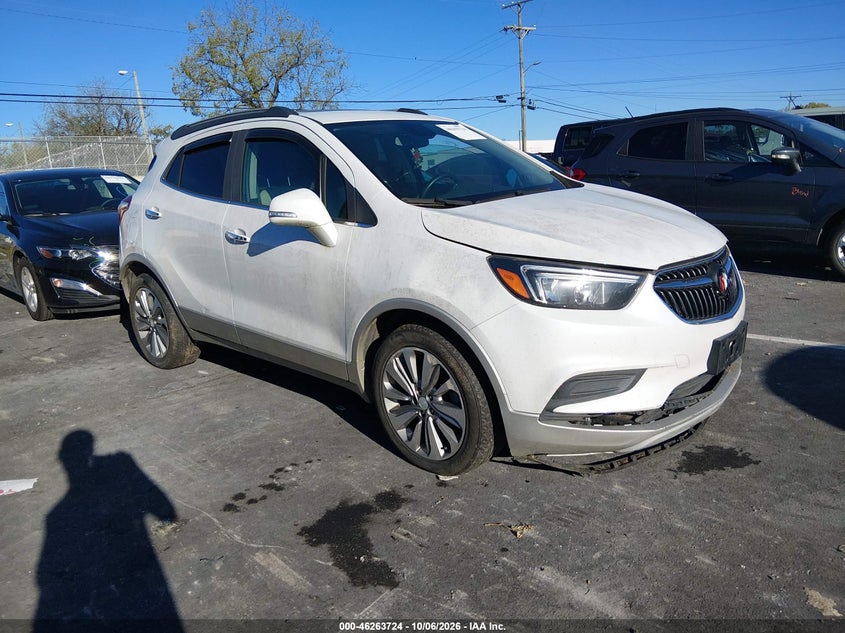 Vin: kl4cjasb7kb856511, lot: 46763794, buick encore fwd preferred 2019 img_1