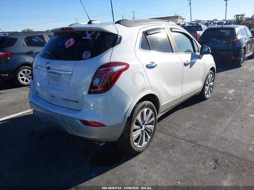 Vin: kl4cjasb7kb856511, lot: 46763794, buick encore fwd preferred 20194