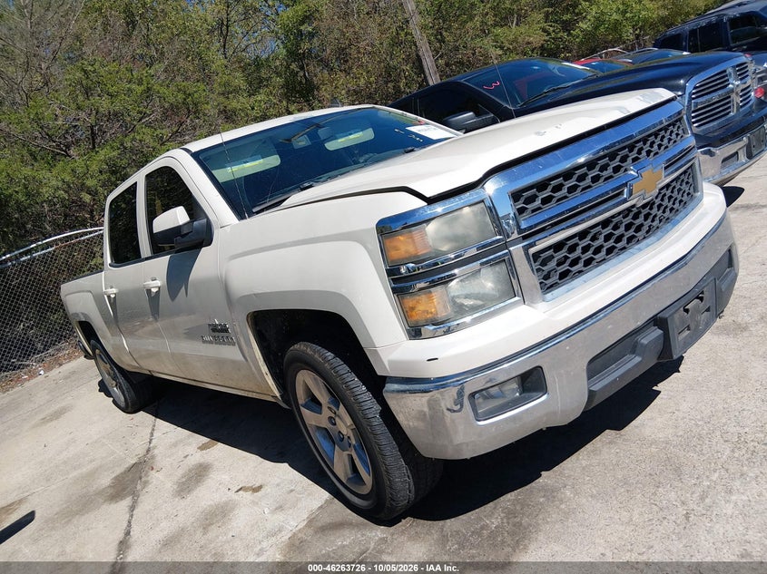 Vin: 3gcpcrec8eg114764, lot: 46763795, chevrolet silverado 1500 1lt 20141