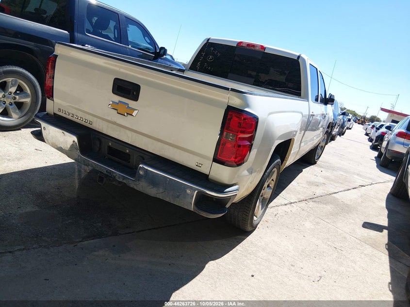 Vin: 3gcpcrec8eg114764, lot: 46763795, chevrolet silverado 1500 1lt 20144