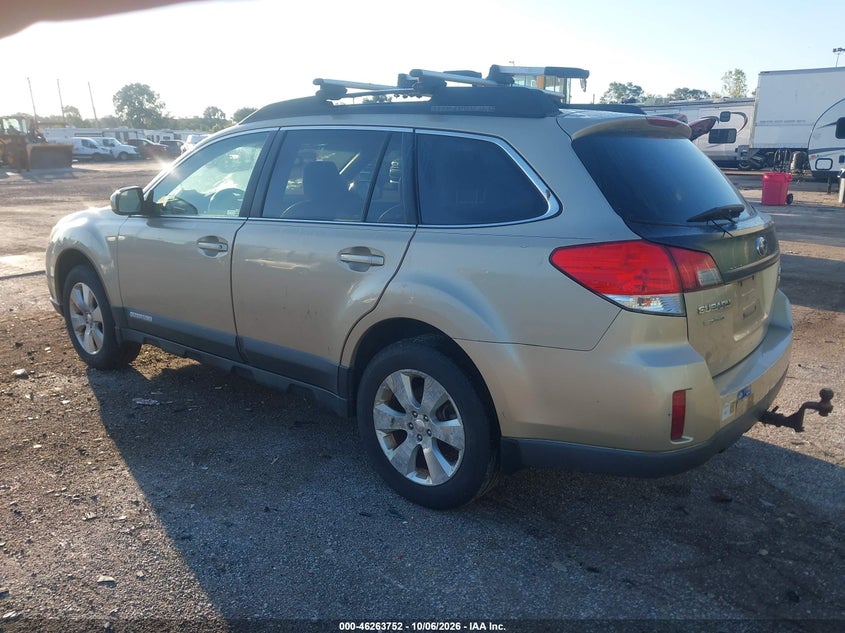 Vin: 4s4brejc2a2315999, lot: 46763821, subaru outback 3.6r limited 20103