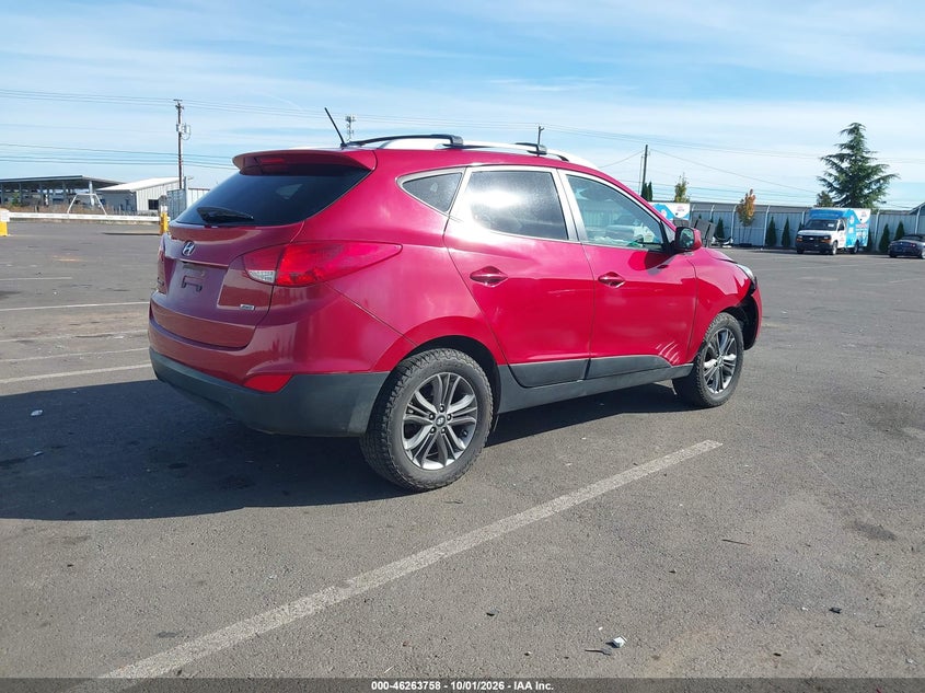 Vin: km8jucag4eu827209, lot: 46763826, hyundai tucson se 20144
