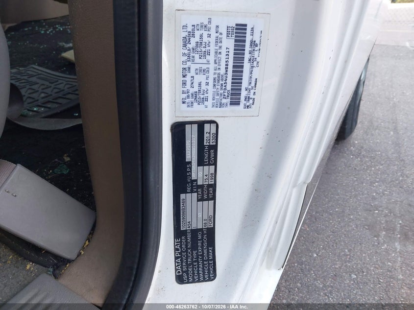 FORD WINDSTAR 1998 VIN 2FTDA54U3WBB51317
