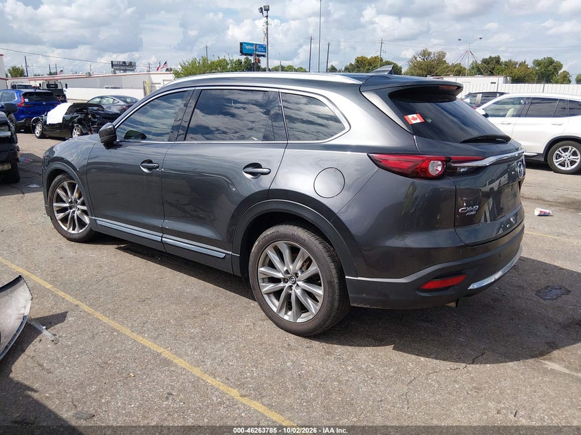 Vin: jm3tcbdy4g0118618, lot: 46763854, mazda cx-9 grand touring 20163