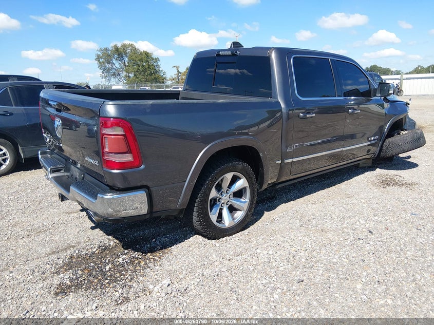 Vin: 1c6srfht6mn679482, lot: 46763860, ram 1500 limited  4x4 5'7 box 20214