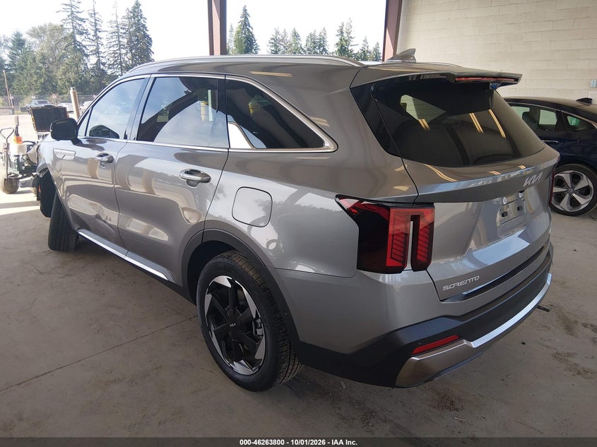 Vin: kndrmdjh6s5379888, lot: 46763869, kia sorento plug-in hybrid sx prestige 20253