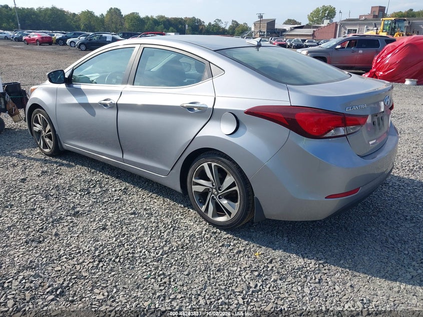 Vin: 5npdh4ae7fh619749, lot: 46763908, hyundai elantra limited 20153
