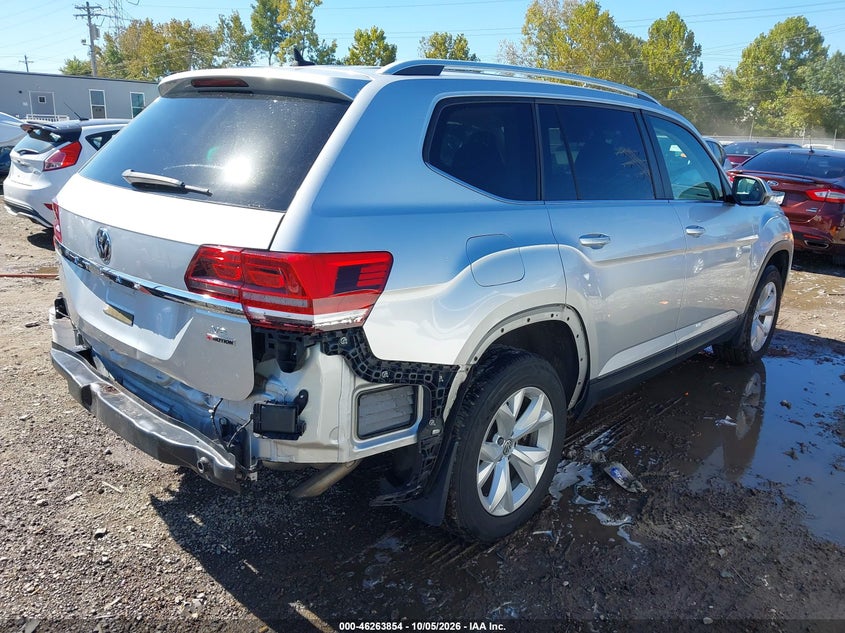 Vin: 1v2kr2ca2jc521833, lot: 46763923, volkswagen atlas 3.6l v6 se 20184