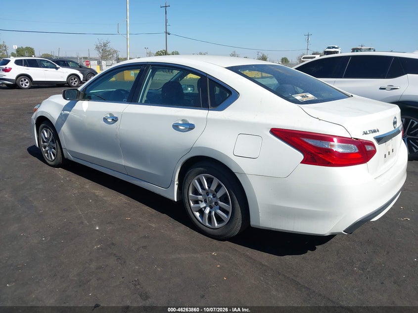 Vin: 1n4al3apxgc194236, lot: 46763929, nissan altima 2.5 20163