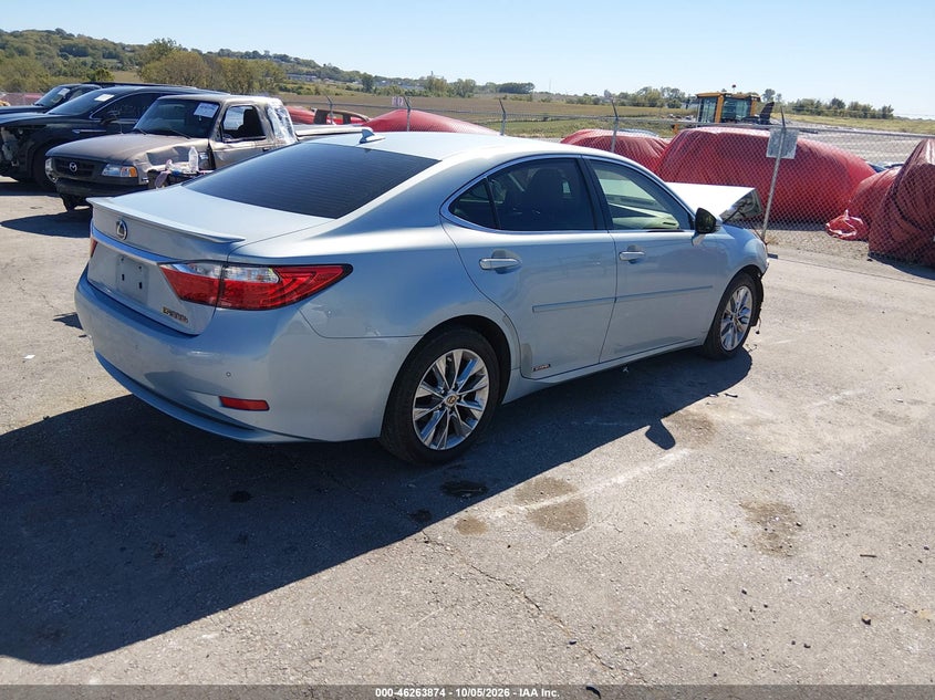 Vin: jthbw1gg8d2005262, lot: 46763943, lexus es 300h 20134