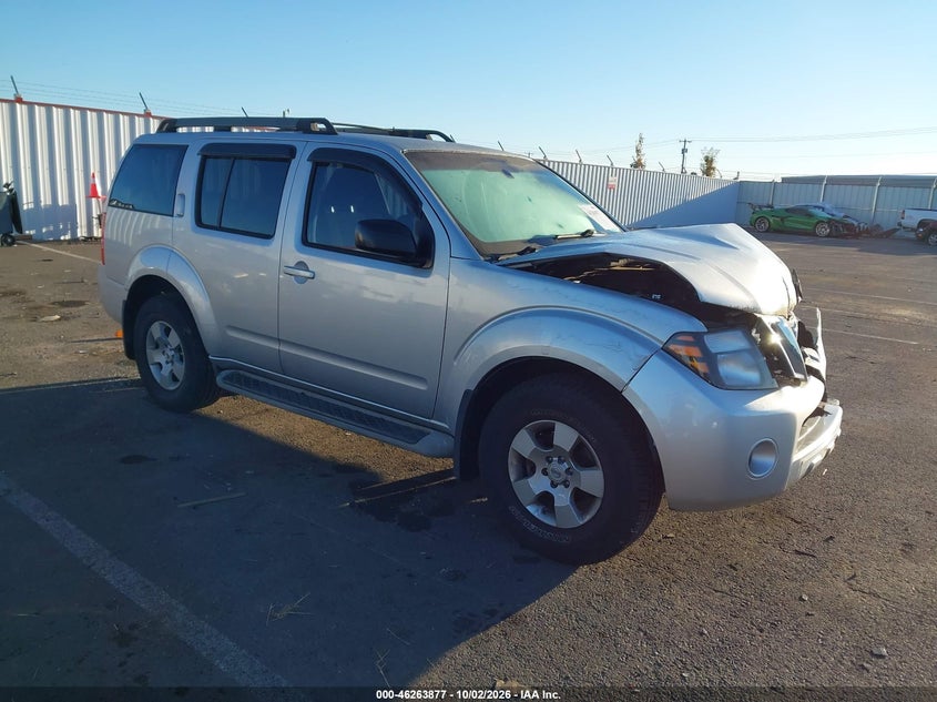 Vin: 5n1ar1nn7ac609537, lot: 46763946, nissan pathfinder s fe+ 2010 img_1