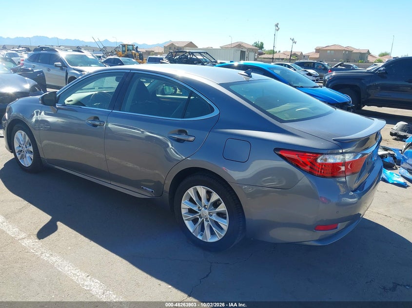 LEXUS ES 300H 2014 VIN JTHBW1GG3E2075785