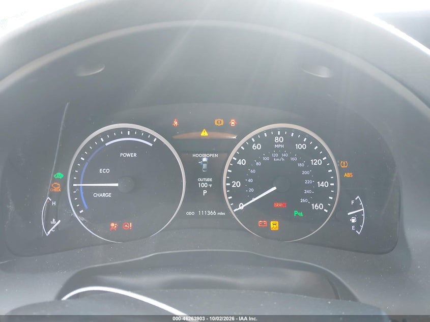 LEXUS ES 300H 2014 VIN JTHBW1GG3E2075785