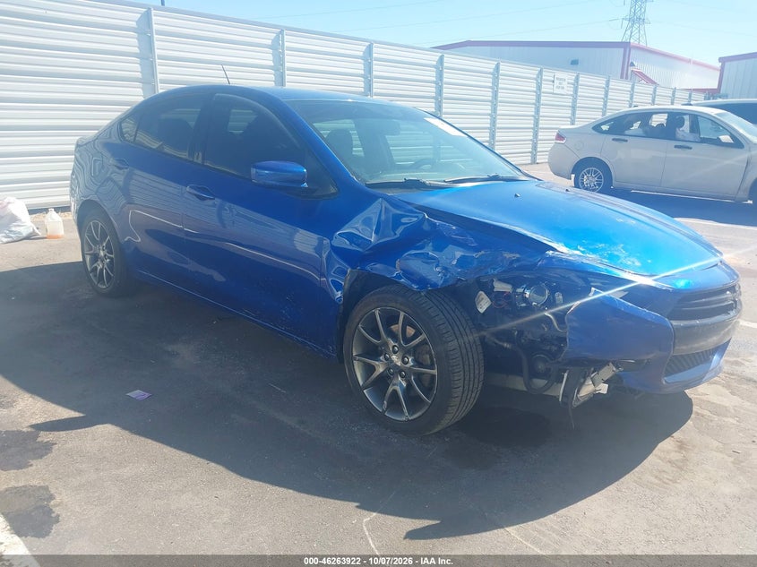 Vin: 1c3cdfba1dd334342, lot: 46763991, dodge dart sxt 20131