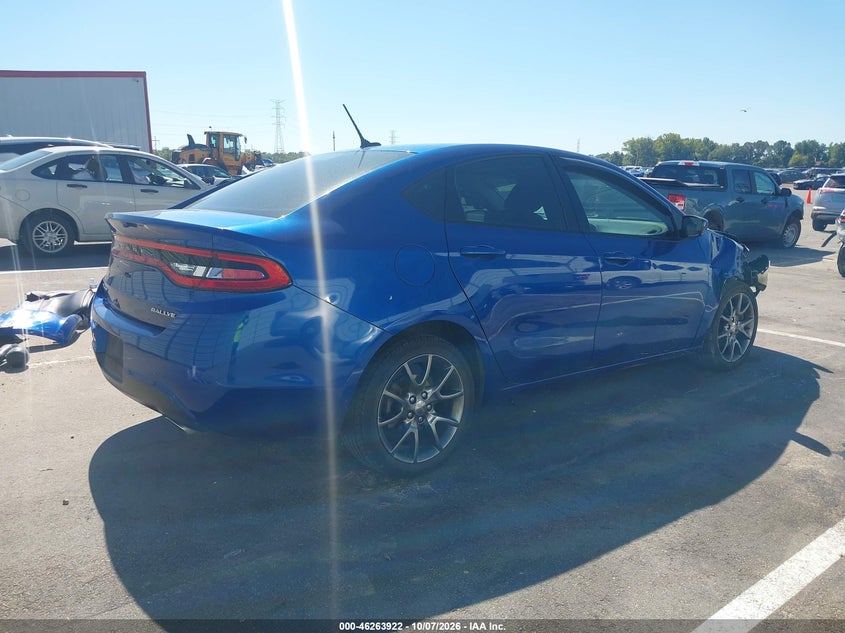 Vin: 1c3cdfba1dd334342, lot: 46763991, dodge dart sxt 20134