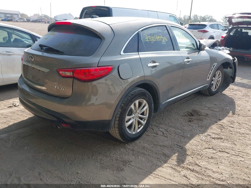 Vin: jn8as1mw7bm730703, lot: 46763993, infiniti fx35 20114