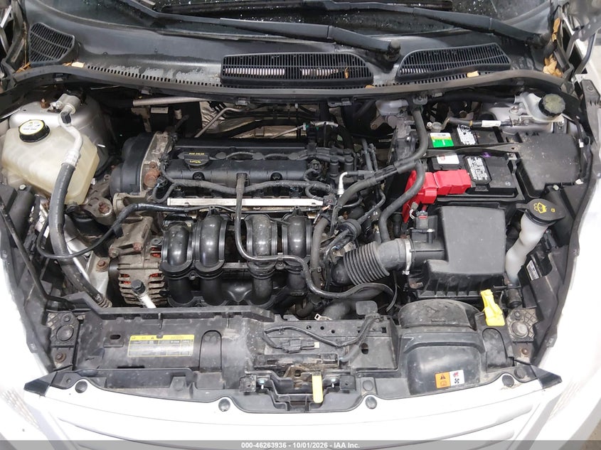 FORD FIESTA 2011 VIN 3FADP4AJ2BM143193