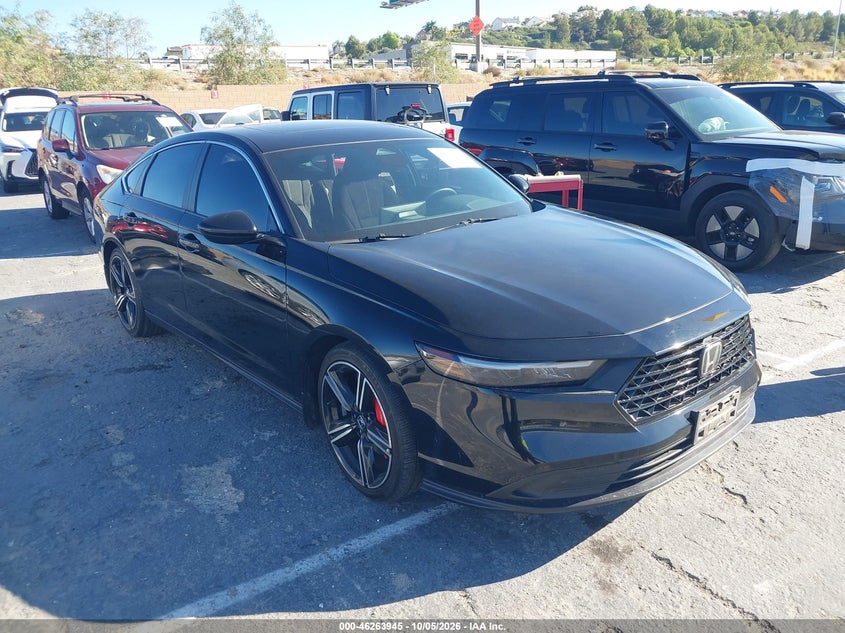 Vin: 1hgcy2f5xpa066484, lot: 46764014, honda accord hybrid sport 2023 img_1
