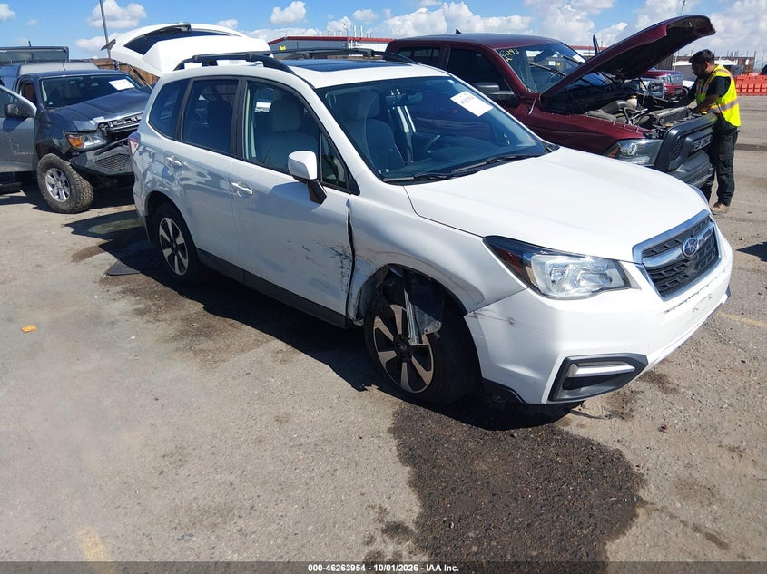 Vin: jf2sjaec1jh448606, lot: 46764023, subaru forester 2.5i premium 2018 img_1