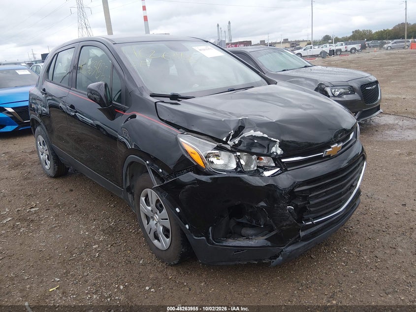 Vin: 3gncjksb5kl166516, lot: 46764024, chevrolet trax ls 20191