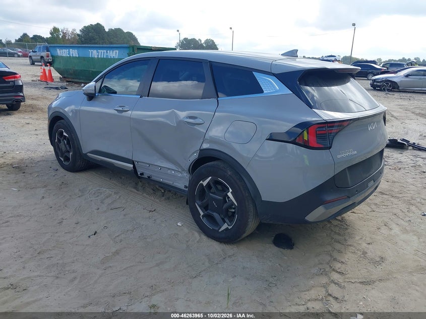 Vin: 5xyk33df9tg332534, lot: 46764034, kia sportage ex 20263