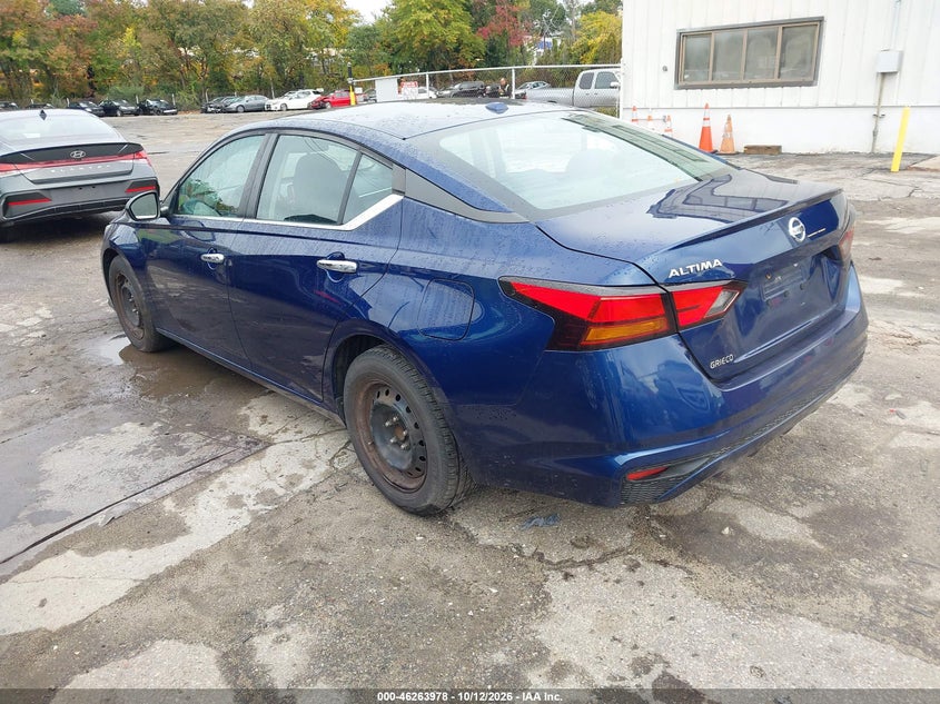 Vin: 1n4bl4bv7kn311520, lot: 46764047, nissan altima 2.5 s 20193