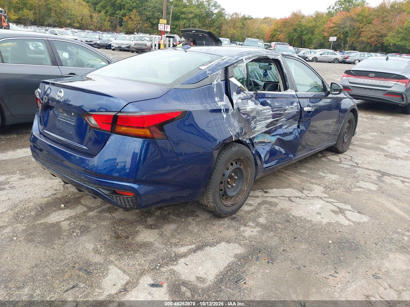 Vin: 1n4bl4bv7kn311520, lot: 46764047, nissan altima 2.5 s 20194