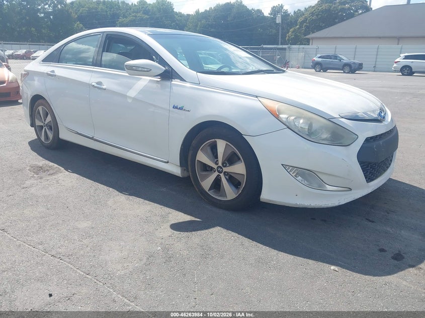 Vin: kmhec4a46ba001989, lot: 46764053, hyundai sonata hybrid 20111