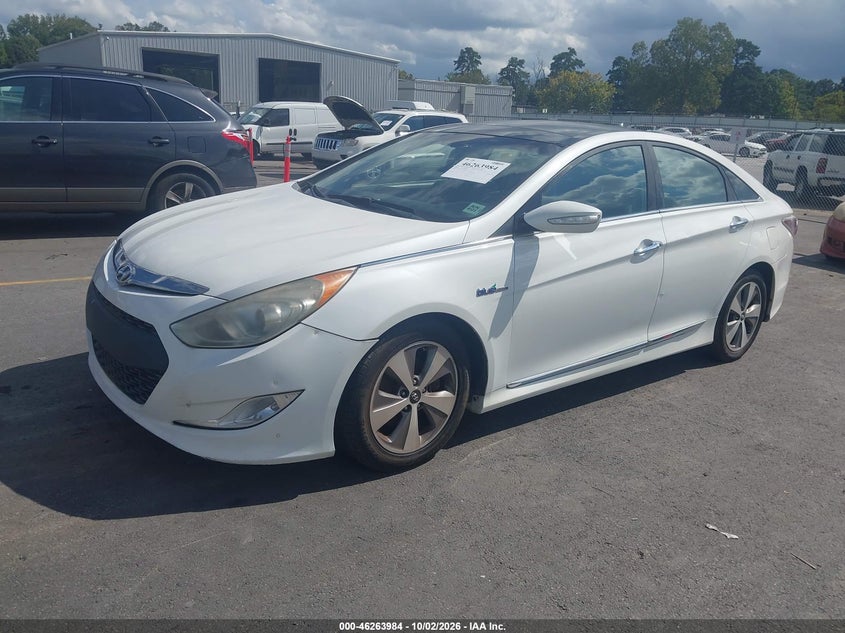 Vin: kmhec4a46ba001989, lot: 46764053, hyundai sonata hybrid 20112