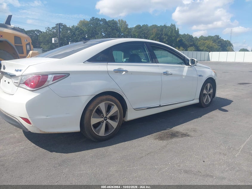 Vin: kmhec4a46ba001989, lot: 46764053, hyundai sonata hybrid 20114