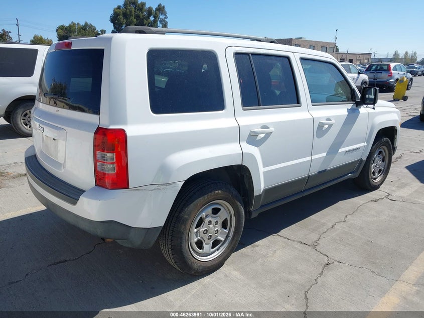 JEEP PATRIOT 2014 VIN 1C4NJPBA3ED585433