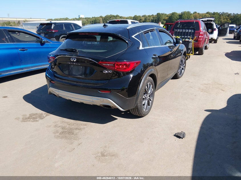 Vin: sjkch5cr5ja049992, lot: 46764090, infiniti qx30 premium 20184