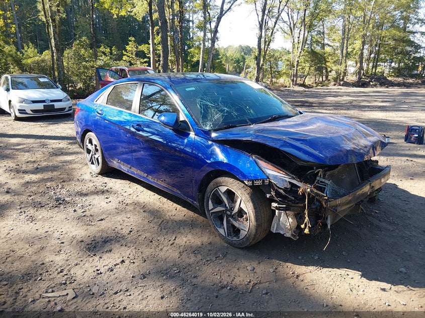 Vin: kmhlp4ag0nu338683, lot: 46764098, hyundai elantra limited 20221