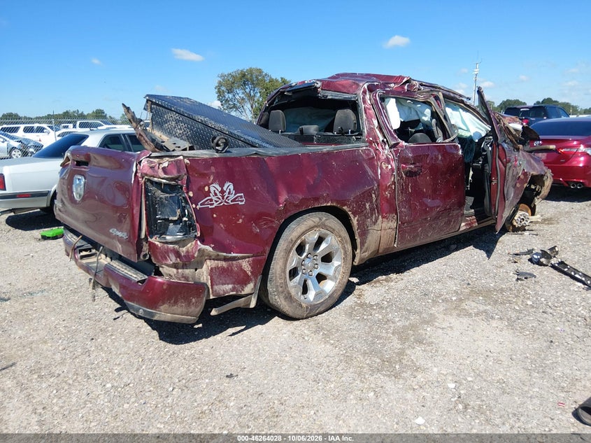Vin: 1c6srfft3kn598679, lot: 46764108, ram 1500 big horn/lone star  4x4 5'7 box 20194