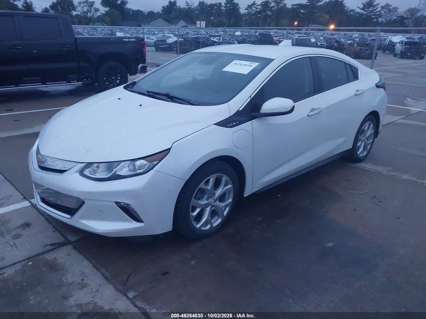 Vin: 1g1rb6s52hu104385, lot: 46764109, chevrolet volt premier 20172
