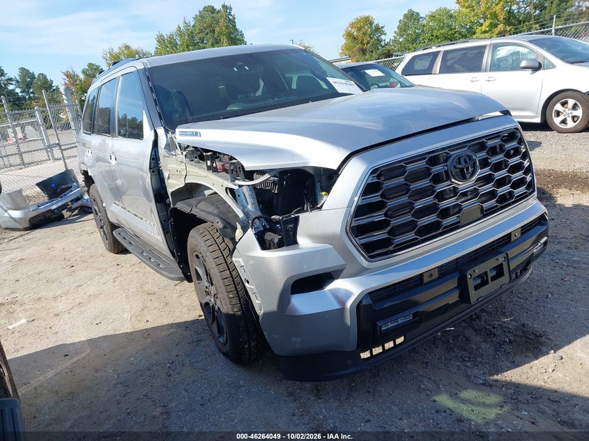 Vin: 7svaaaba5tx089661, lot: 46764128, toyota sequoia platinum 2026 img_1