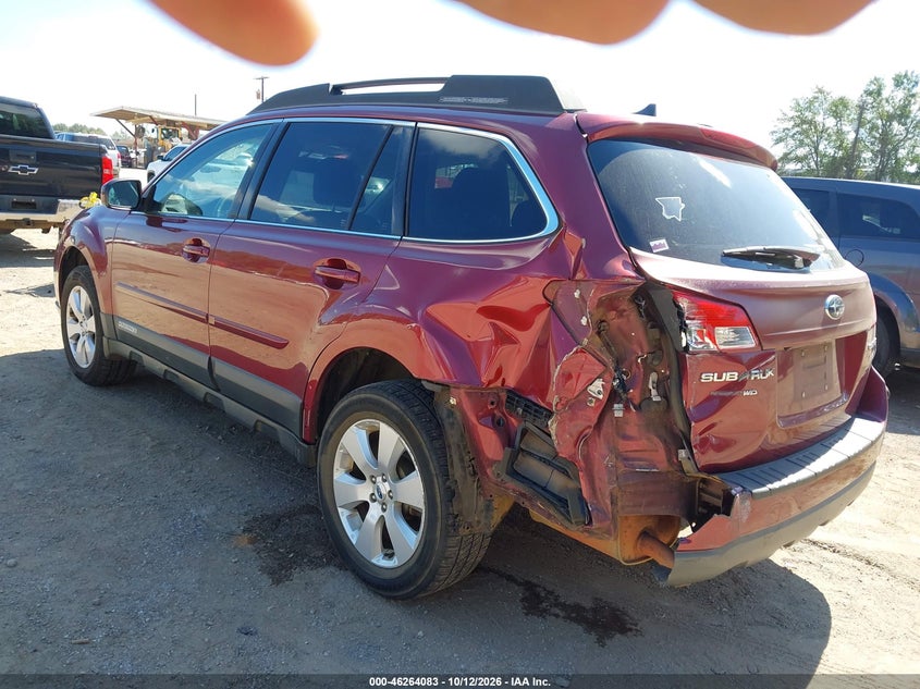 Vin: 4s4brbkc2c3299670, lot: 46764162, subaru outback 2.5i limited 20123